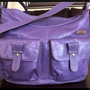 Storksak 🔥leather diaper bag. Multiple pockets.